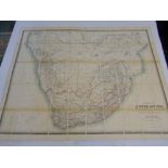 MAP Stanford Original Map of South Africa Containing all South African Colonies and Native