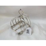 our division bar toast rack 3.5" long. Sheff. 1922 by MH 125g.