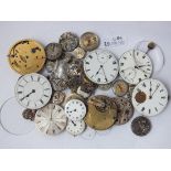 Bag of watch movements