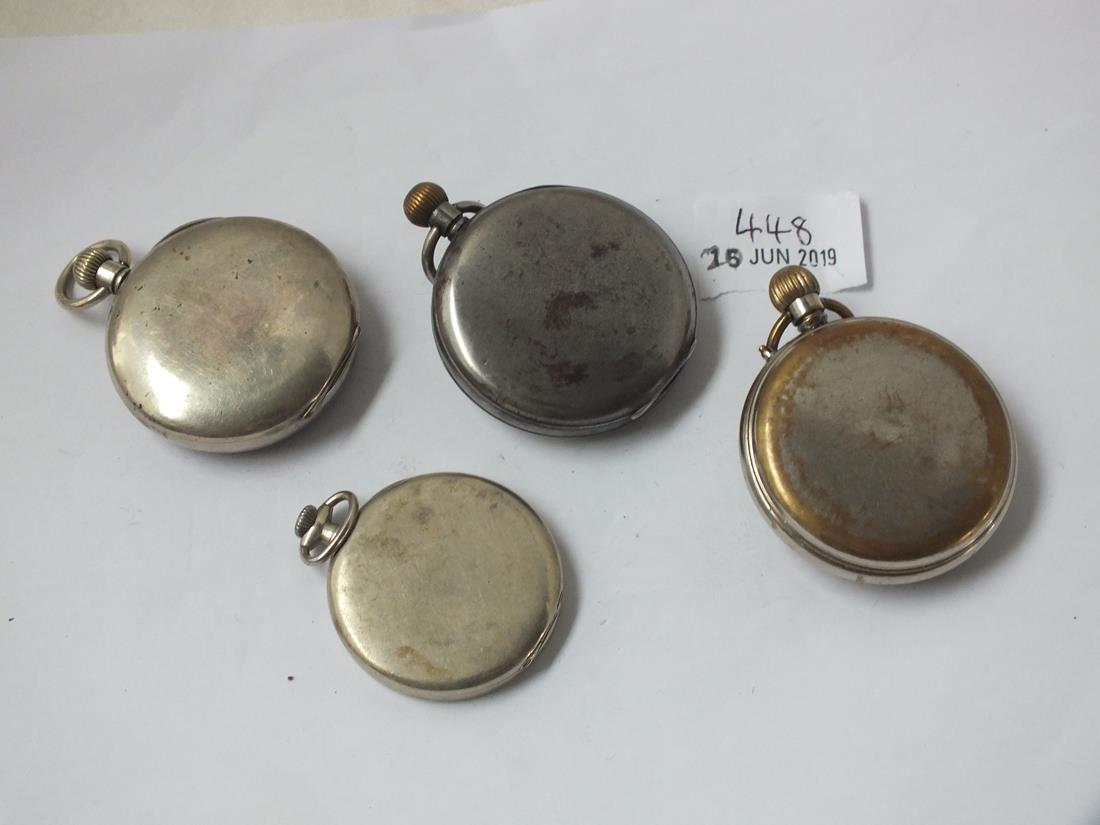 Four gents pocket watches - Image 2 of 2