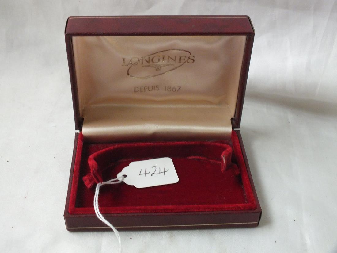 Longines wrist watch box