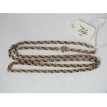 9ct 20" neck chain 6.5g