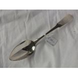 Georgian fiddle pattern table spoon, Lon 1906 by PB & WB