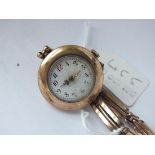 Ladies RG wrist watch on metal strap