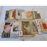 VARIOUS EPHEMERA incl. boxed playing cards ‘Spin & Old Maid’ c.1893, a collection of old bus &