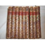 WARTON, J. The Works of Alexander Pope 9 vols. new ed. 1822, cont. gt. dec fl. cf. engrvd. port.