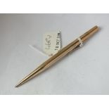 9ct. gold pencil