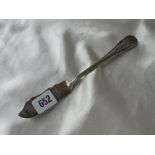 Victorian OE bead pattern butter knife, Lon 1892 by GMJ 55g.