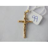 9ct crucifix 1.2g