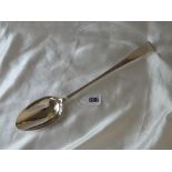 Irish hook-end basting spoon, Dublin 1759 by DP 100g.