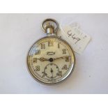 Services metal pocket watch