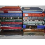 FOLIO SOCIETY 20 Non Fiction titles, nearly all in s/cases