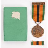 1921-1971 Truce Anniversary Medal to Kathleen Clarke. In original box of issue with tunic ribbon.