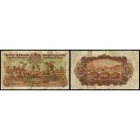 Currency Commission Consolidated Banknote 'Ploughman' Hibernian Bank, 5-8-38 03HK012242, signed