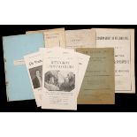 1841-1931 Collection of 12 disbound pamphlets on Irish issues. Including Lord Clifford on the