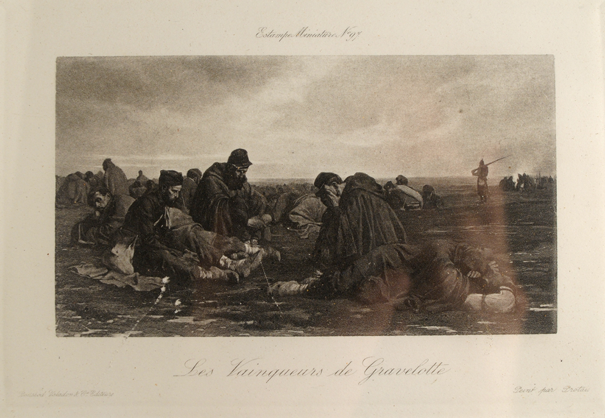 Circa 1890 Collection of French military engravings by Boussod, Valadon & Cie Collection of 6 - Image 4 of 7