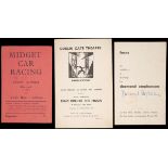 1920s to 1950s collection including State exam papers, programmes etc. (40+) Includes 1926