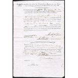 1836-1840 Voters' oaths and registration applications of eighteen clergymen. Eighteen documents with