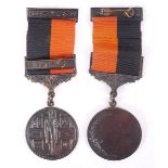 1917-1921 War of Independence Service Medal, with Comhrac bar, Tipperary III Brigade. The medal to