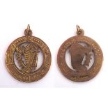 GAA 1933 Leinster Junior Hurling championships, 9ct gold winner's medal to Laois. 9ct gold