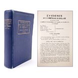 Coyle, Albert. Evidence on Conditions in Ireland Washington, D.C., 1921, 8vo, xiv, 1105 pp, original