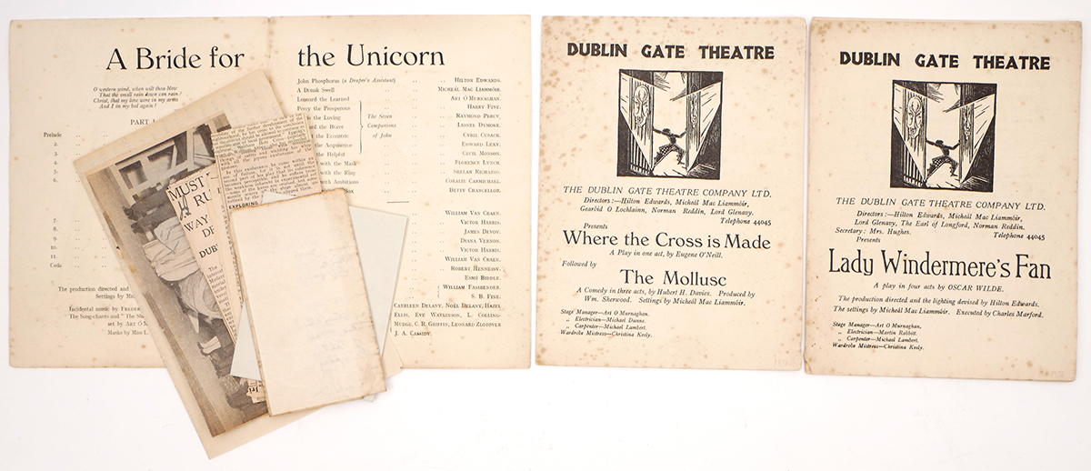 1917-1989 Collection of Dublin theatre programmes. Abbey Theatre (122 programmes), Gaiety Theatre ( - Image 3 of 3