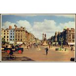 Postcards. Dublin city collection in antique album (500+) Includes streets, buildings, museums and