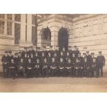 1918-1920 Royal Naval Colleges Dartmouth and Osborne, group photographs of officers and officer