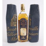 Bushmills Millennium Malt, Single Malt Irish whiskey, three bottles. Bottled from cask number 215,