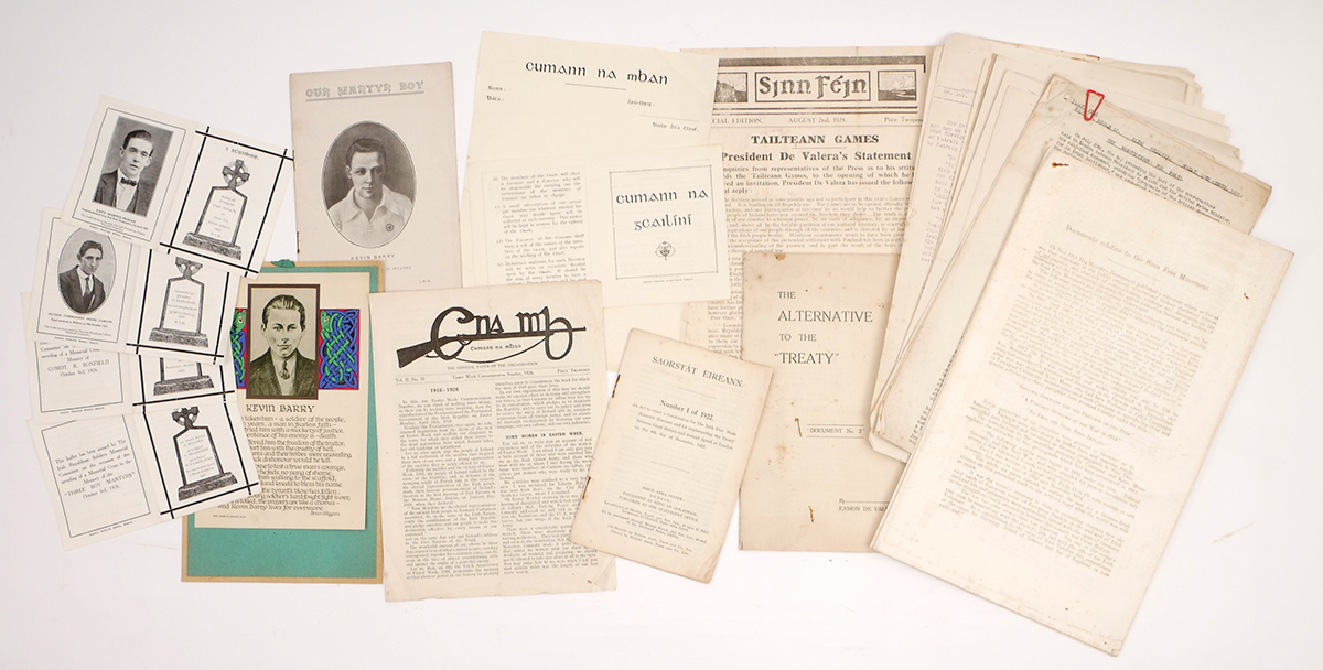 1920s and 1930s Archive of documents of Eileen (Elgin) O'Rahilly (née Barry) A number of booklets