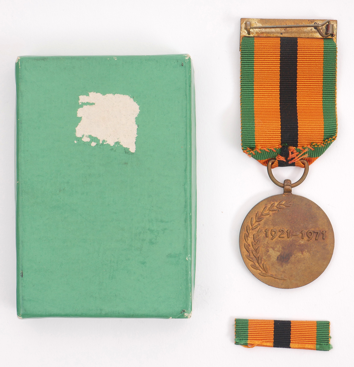 1921-1971 Truce Anniversary Medal to Kathleen Clarke. In original box of issue with tunic ribbon. - Image 2 of 2