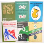 Rugby, 1955-1987 Ireland International programmes. 200+ programmes, mainly international but also
