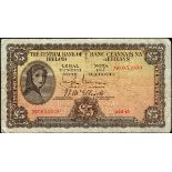 Currency Commission and Central Bank 'Lady Lavery' Five Pounds collection, 1942-1961. Currency