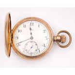 John Joseph McKeon (Sean Mac Keon) his half-hunter pocket watch. A Swiss-made watch in filled gold