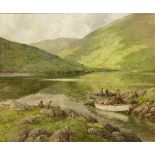 James Humbert Craig RHA RUA (1877-1944) THE KILLARIES, CONNEMARA, AFTER RAIN