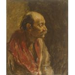 Estella Frances Solomons HRHA (1882-1968) STUDY FOR A PORTRAIT OF CARLO MANCINI, 1907