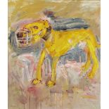 Basil Blackshaw HRHA RUA (1932-2016) DOG WITH MUZZLE, 1997