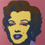 After Andy Warhol (USA, 1928-1987)MARILYN (FROM SUNDAY B. MORNING PORTFOLIO) screenprint in