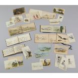 Selina Crampton (1806-1876)COLLECTION OF SIX WATERCOLOUR SKETCHBOOKS pencil, ink and watercolour