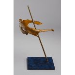 Joseph Sloan (b.1940)ICARUS FALLING, 2019 bronze; (unique) signed and dated on base 20 by 11.50 by