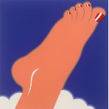 Tom Wesslemann (USA, 1931-2004)SEASCAPE (FOOT), 1968 silkscreen; (no. 120 from an edition of 150)