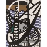 Roy Lichtenstein (USA, 1923-1997)UNE FENÊTRE OUVERTE SUR CHICAGO FROM THE NEW FALL OF AMERICA,