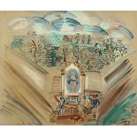 Raoul Dufy (French, 1877-1953)A PARK CORNER watercolour signed lower right 19.25 by 23.50in. (48.9