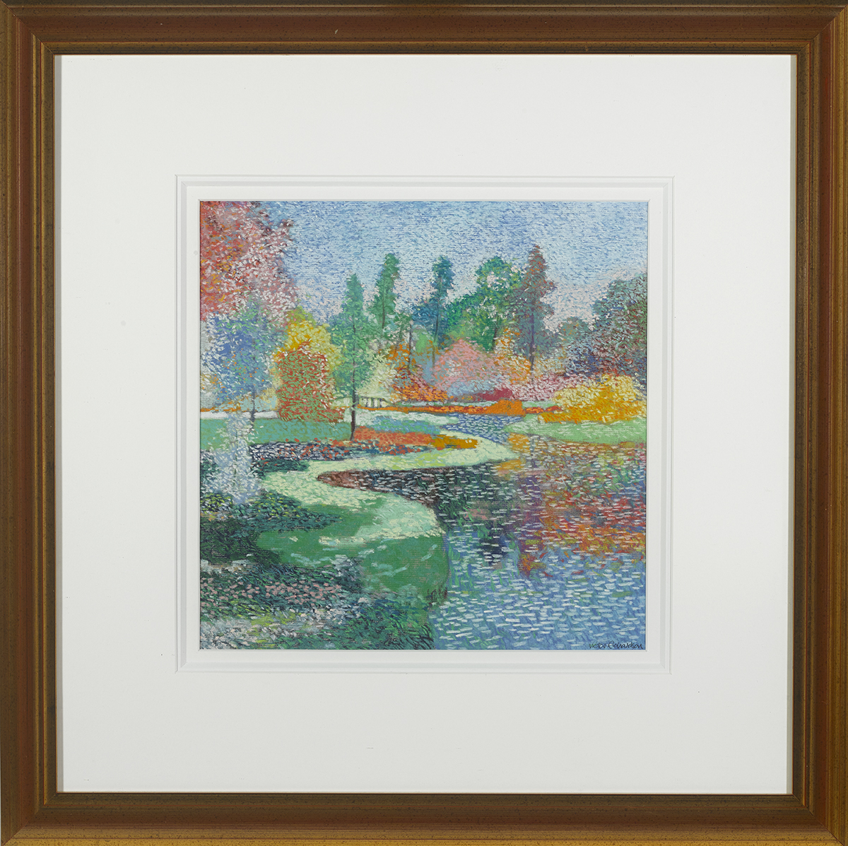 Victor Richardson (b.1952)THE BOTANIC GARDENS, GLASNEVIN, DUBLIN pastel signed lower right; - Image 2 of 2