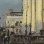 Aidan Bradley (b.1961)DAME STREET, DUBLIN, 2005 oil on canvas signed and dated lower right 23 by