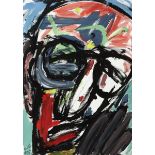 Michael Kane (b.1935)HEAD VII (HOMAGE TO PATRICK KAVANAGH), 1987 gouache on paper signed, titled and