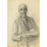 John Butler Yeats RHA (1839-1922) SELF PORTRAIT pencil 8.75 by 5.75in. (22.2 by 14.6cm) Gifted by