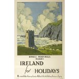 Paul Henry RHA (1876-1958) DINGLE PENINSULA, KERRY, IRELAND FOR HOLIDAYS POSTER, c.1926 lithograph