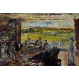 Jack Butler Yeats RHA (1871-1957) EVENING IN SPRING, 1937 oil on canvas signed lower right; titled