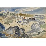 Gerard Dillon (1916-1971) THE LITTLE BAY watercolour signed lower right; titled on Dawson Gallery